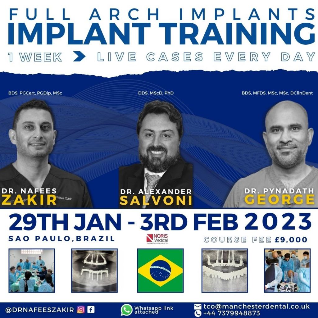 full arch implant training 2023