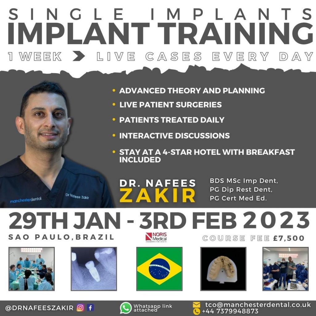 single implant training 2023