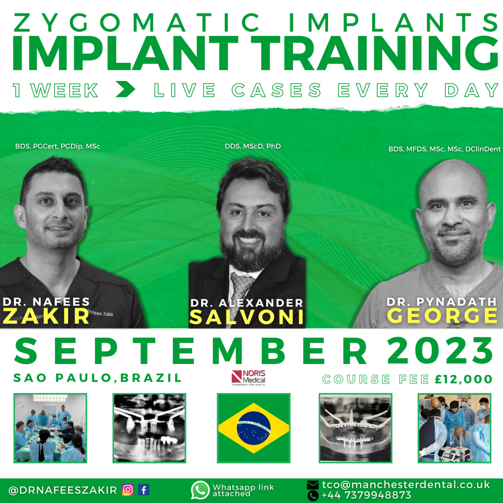 zygomatic implant training 2023