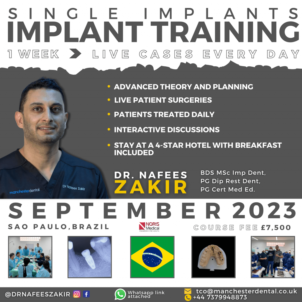 single dental implants training