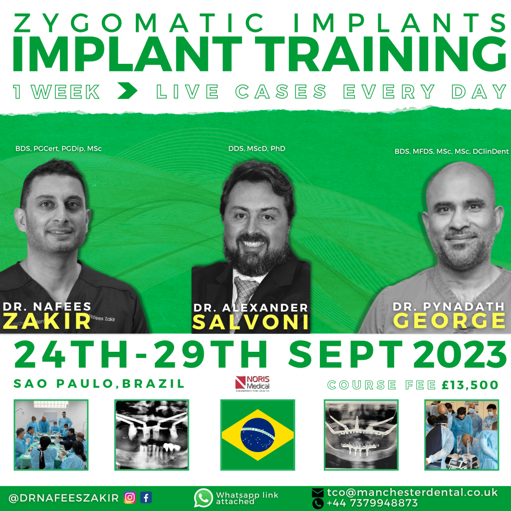 zygomatic implant training 2023