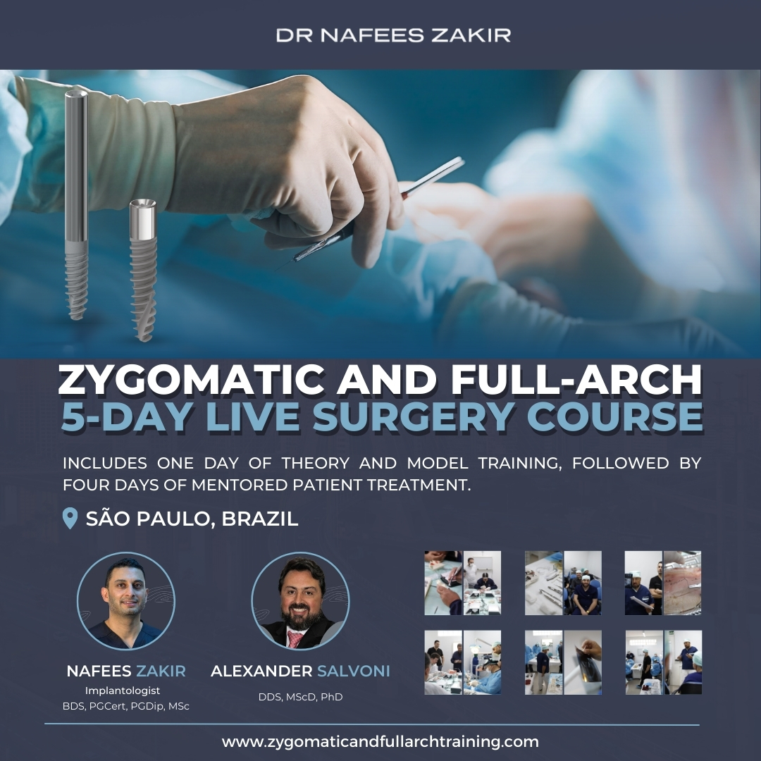 zygomatic and full arch implant training